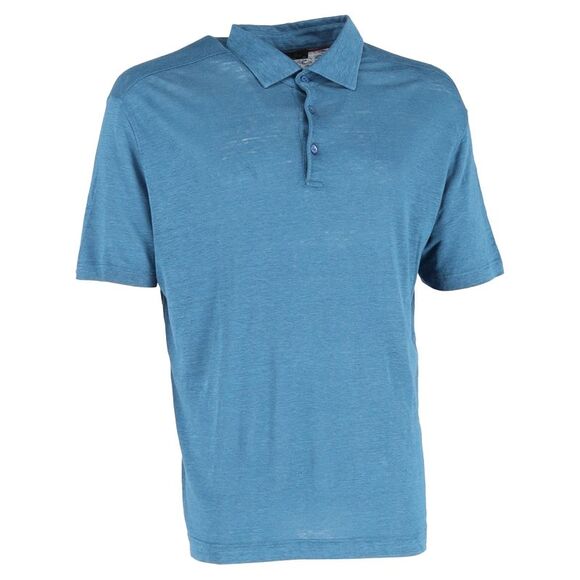 Loro Piana Polo Shirt in Blue Cotton